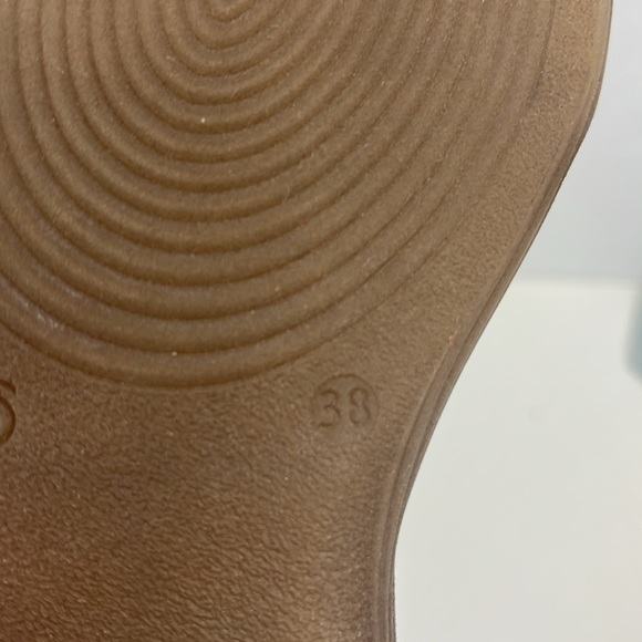 New Miz Mooz Womens Meadow Leather Open Toe Ankle Strap Shoes Size 38 - Picture 8 of 8